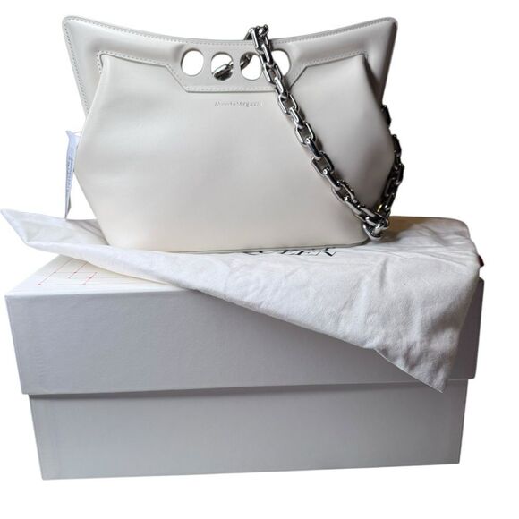 NWT Alexander McQueen The Peak Small Shoulder Bag - Picture 2 of 11